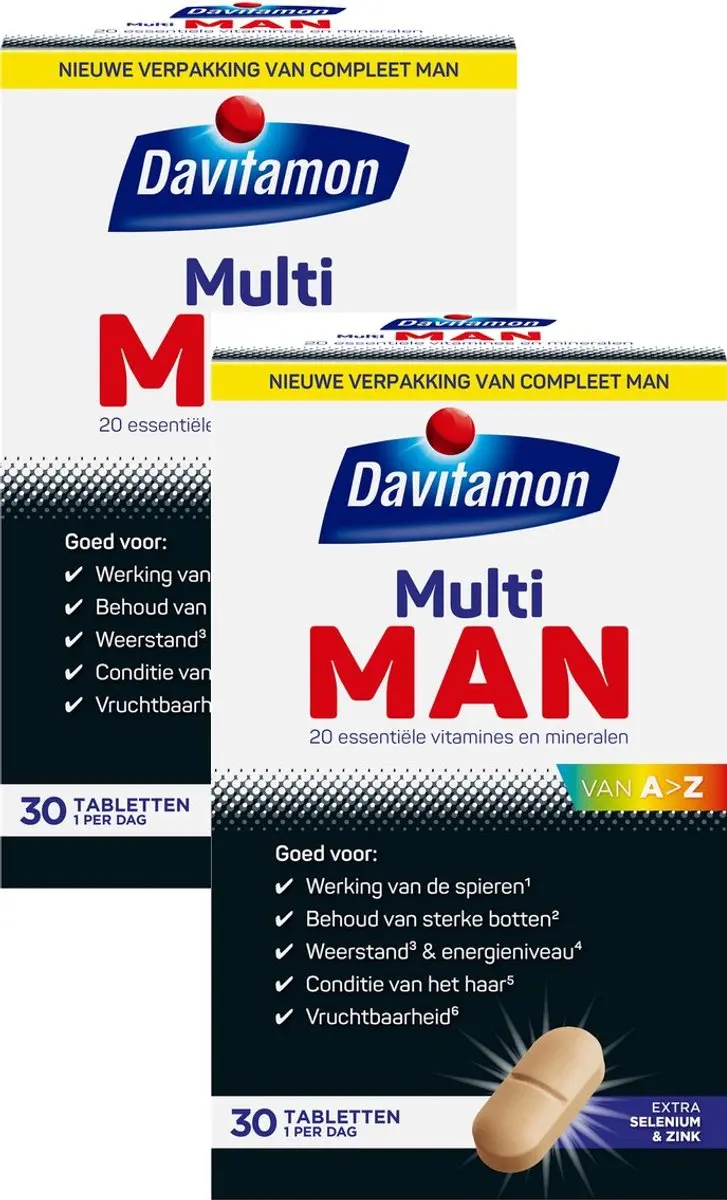 Davitamon Multi Man Multivitaminen