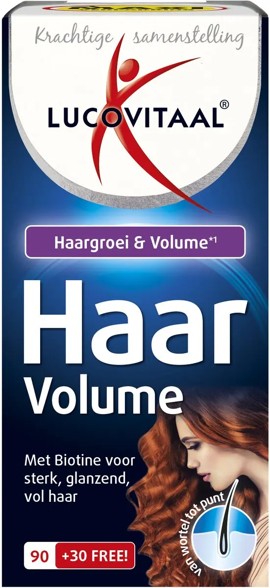 Lucovitaal Haar Groei & Volume Capsules