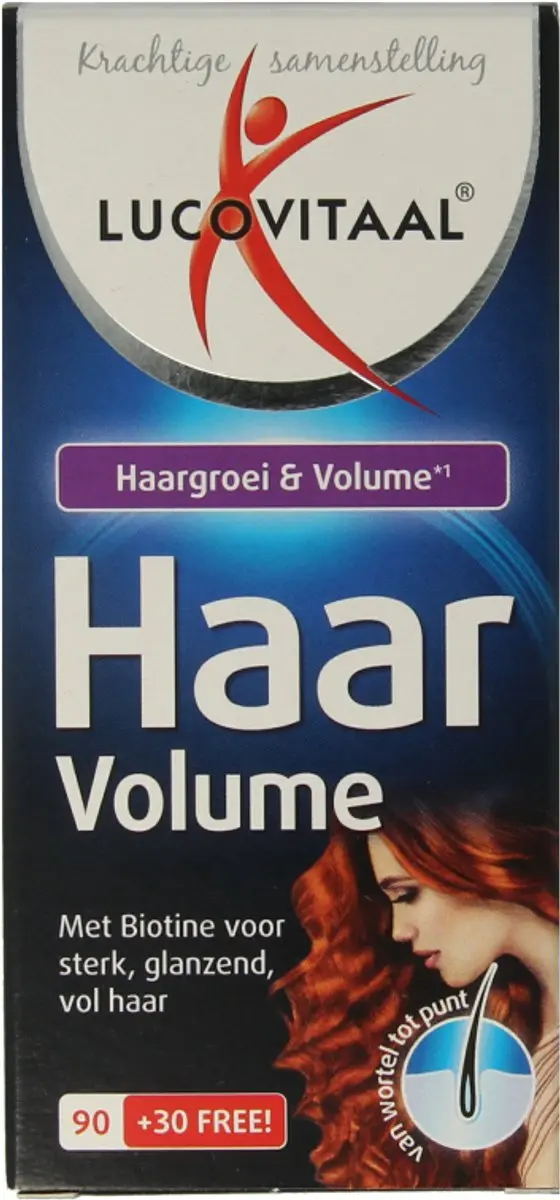 Lucovitaal Haar Groei & Volume Capsules - 120 Stuks