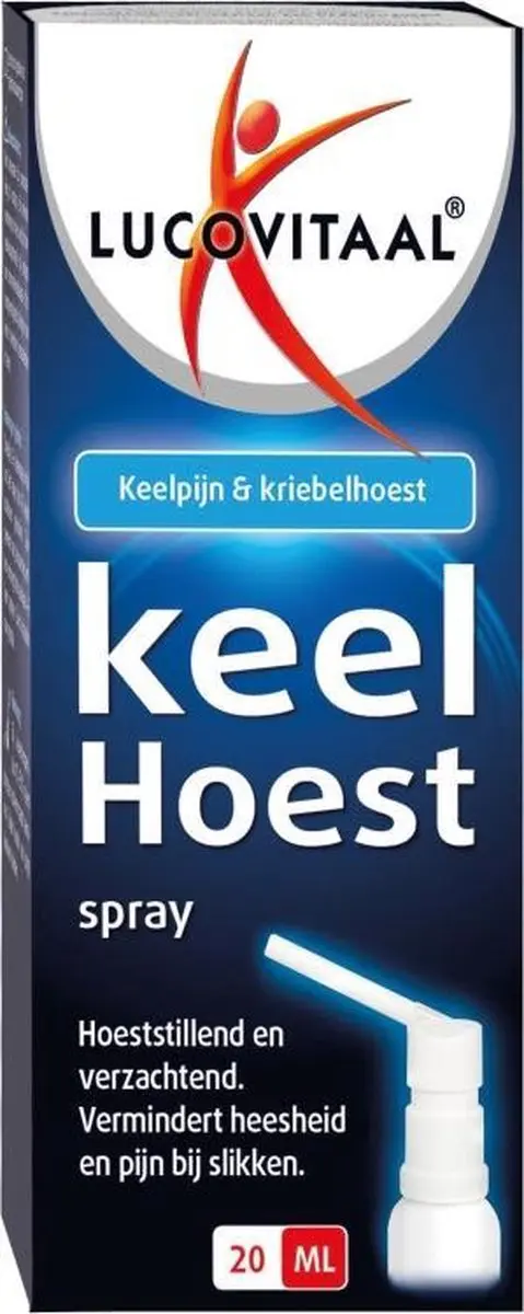 Lucovitaal Hoest en Keelspray 20ml