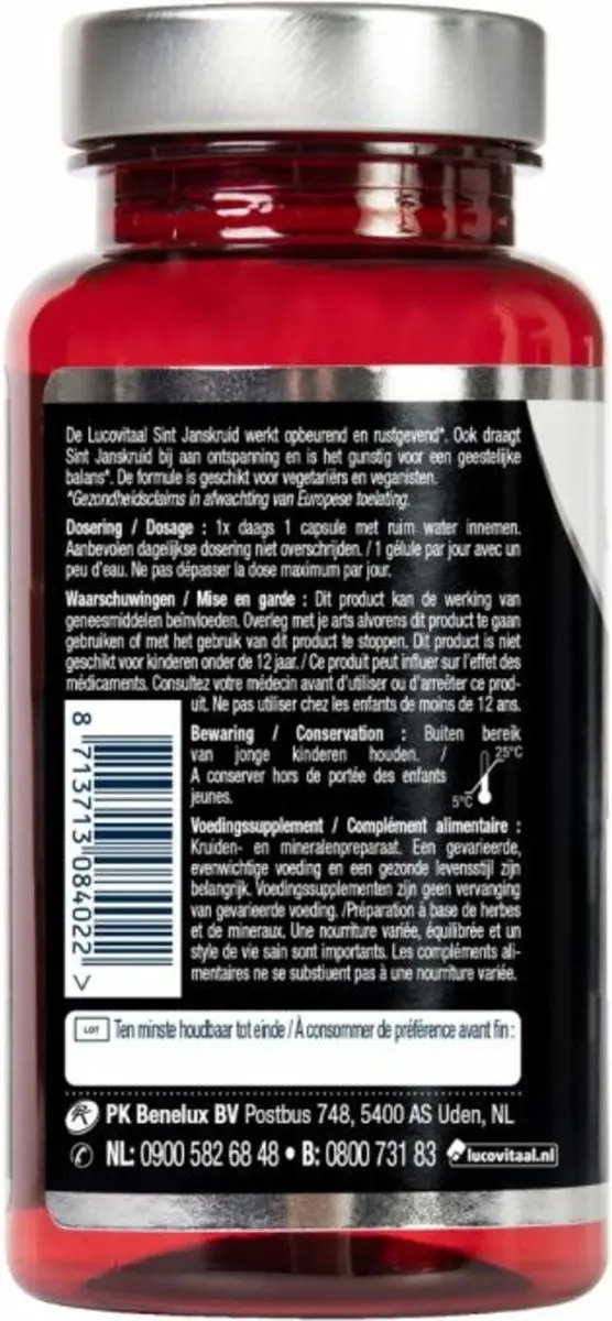 Lucovitaal Sint Janskruid 60 Capsules