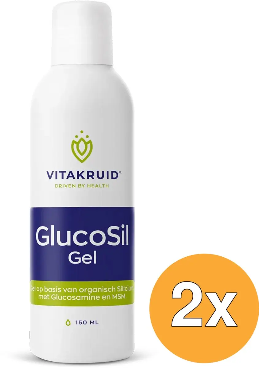 Vitakruid GlucoSil Glucosamine Chondroitine MSM Gel 150ml