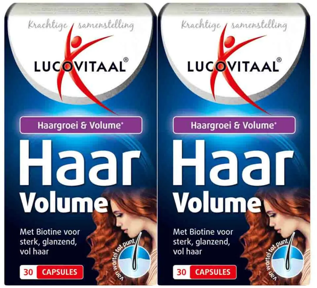 Lucovitaal Haar Groei & Volume Capsules