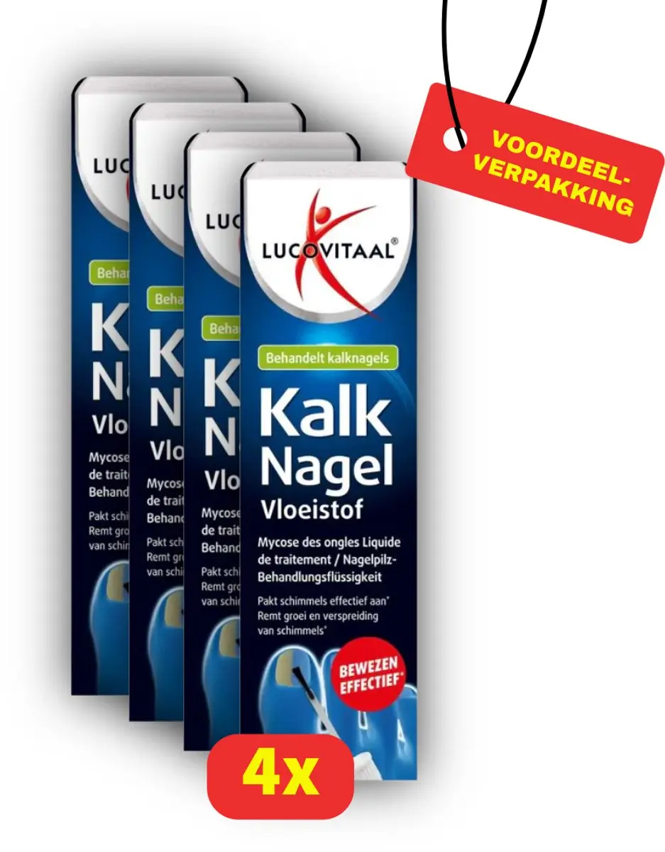 Lucovitaal Kalknagel Behandeling Vloeistof 4x10ml