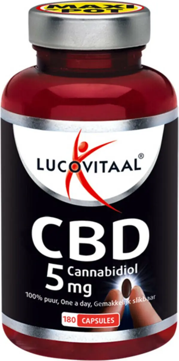 Lucovitaal CBD Voedingsupplement 5mg