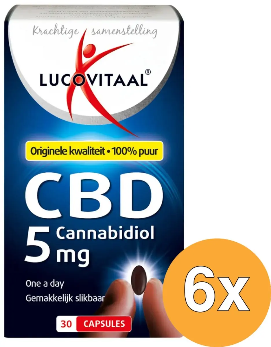 Lucovitaal CBD 5mg Capsules