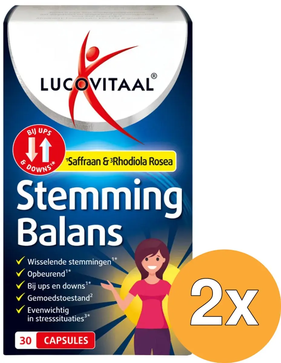 Lucovitaal Stemming Balans 30 Capsules