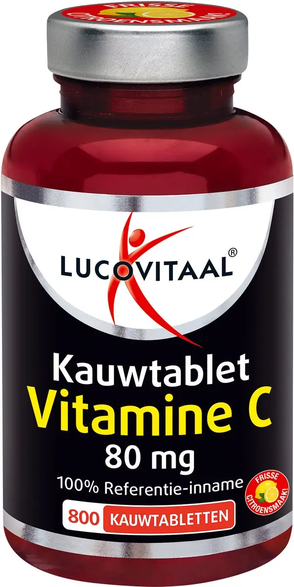 Lucovitaal Vitamine C 80mcg Kauwtablet