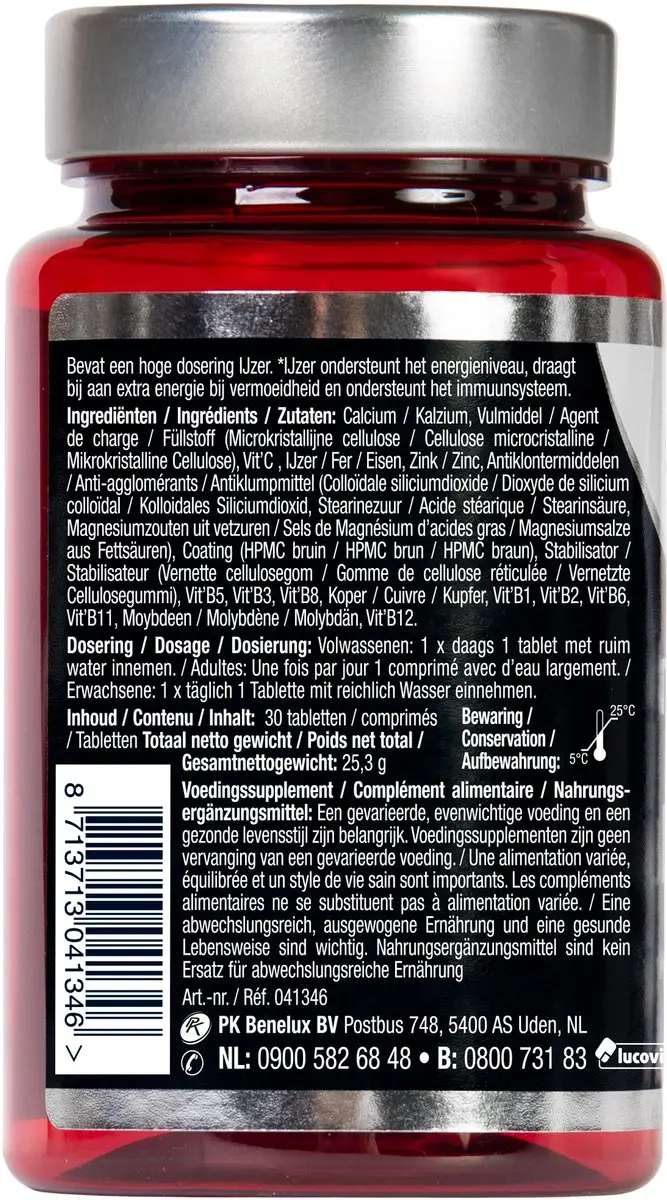Lucovitaal Sterk IJzer Complex 30 Capsules