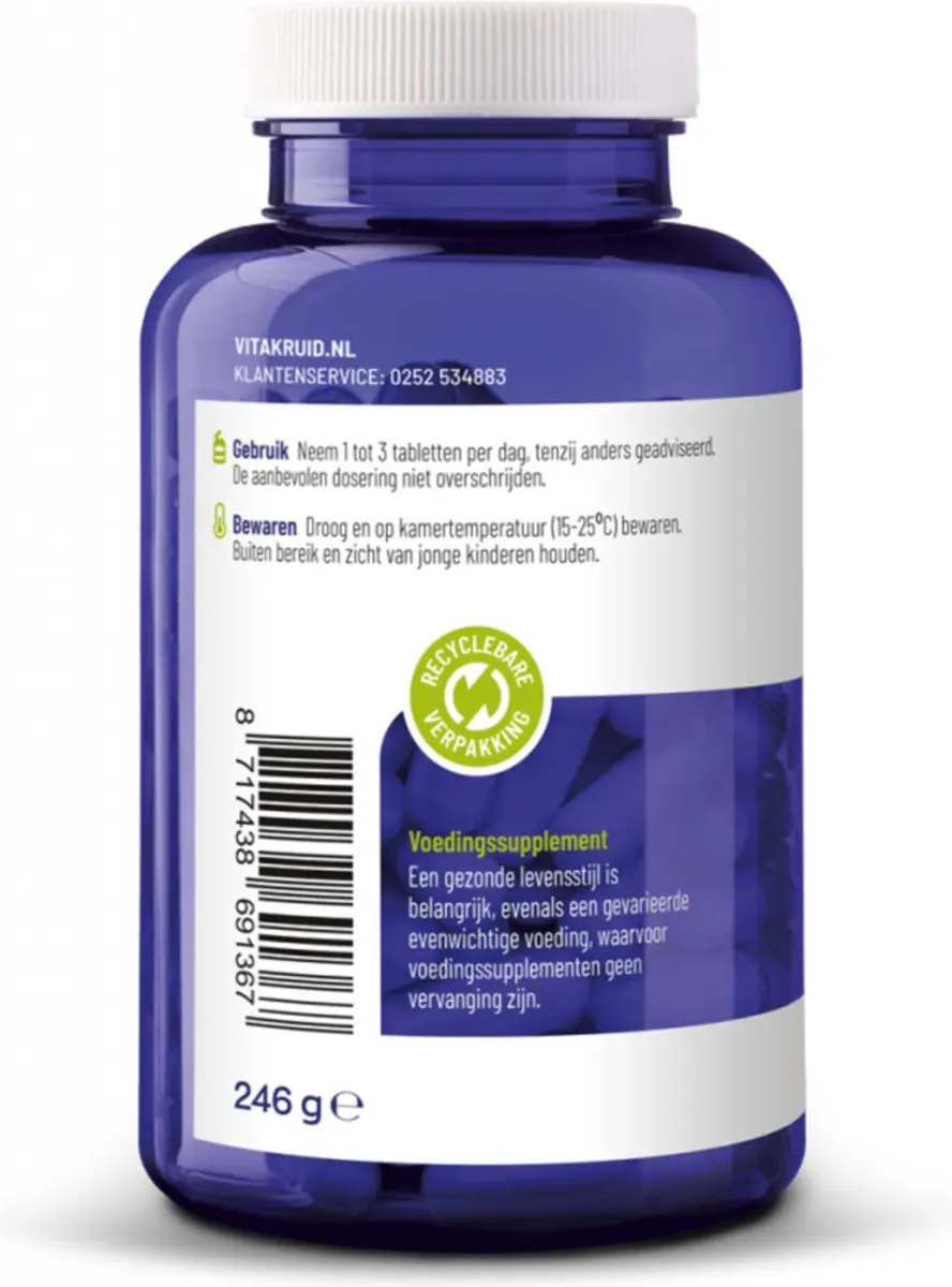Vitakruid Magnesium 150 Bisglycinaat - 360 tabletten