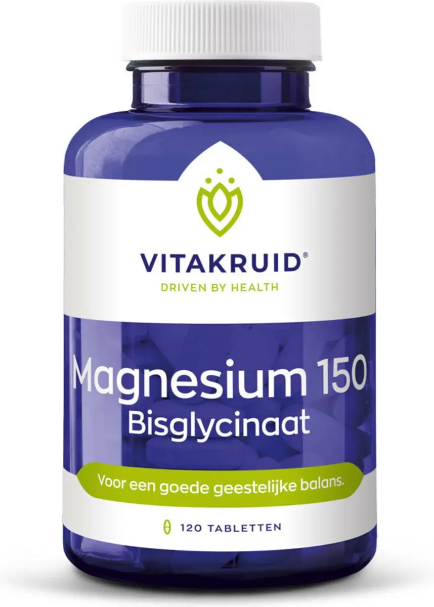Vitakruid Magnesium 150 Bisglycinaat - 360 tabletten