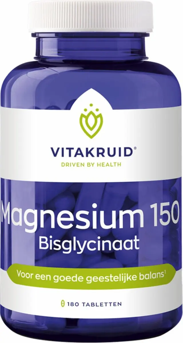 Vitakruid Magnesium 150 Bisglycinaat - 360 tabletten