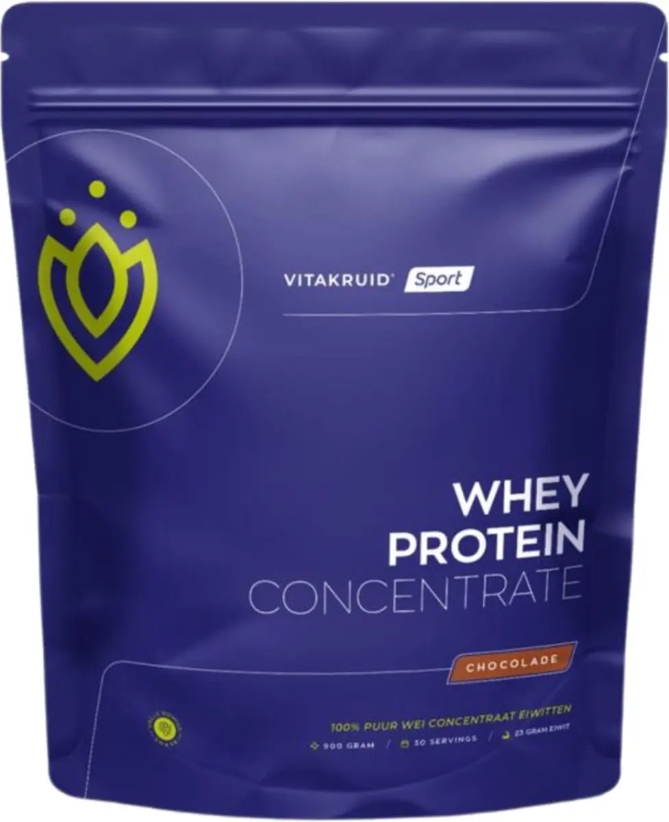 Vitakruid Whey Protein Concentrate Chocolade 900g
