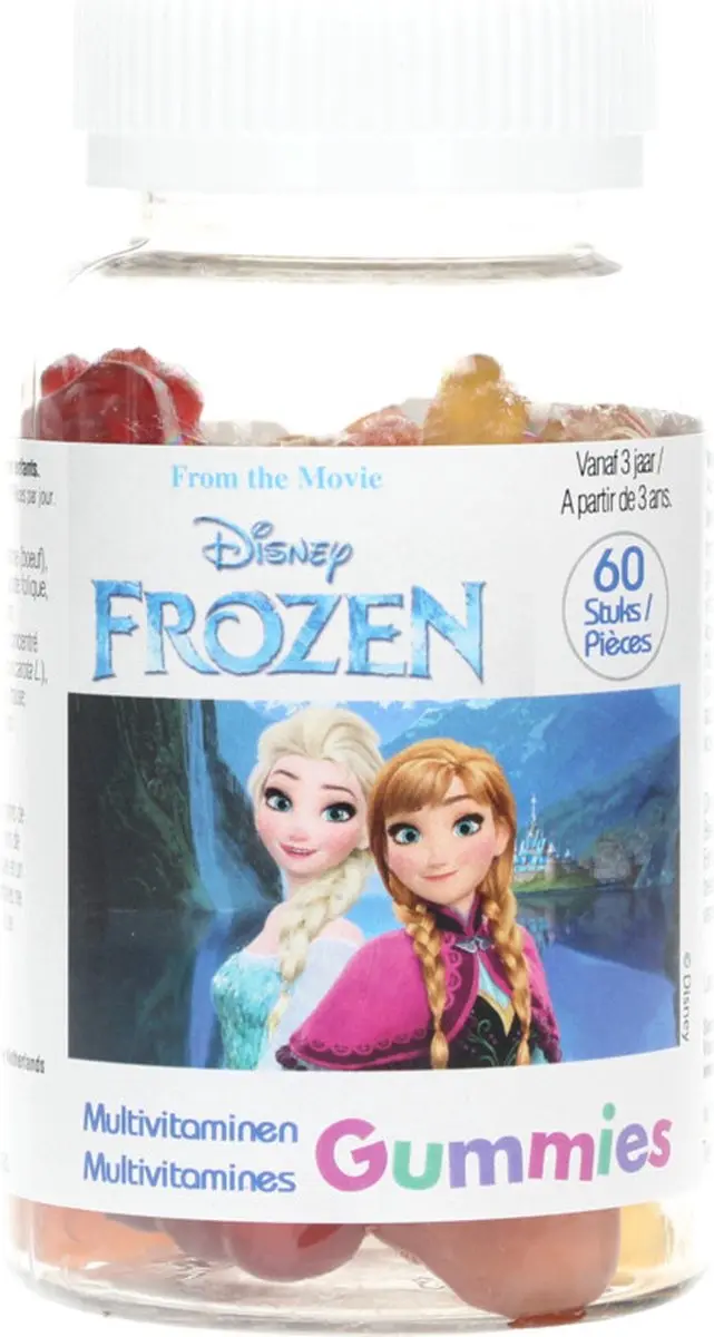Disney Frozen Kinder Multivitaminen Gummies - 60 Stuks