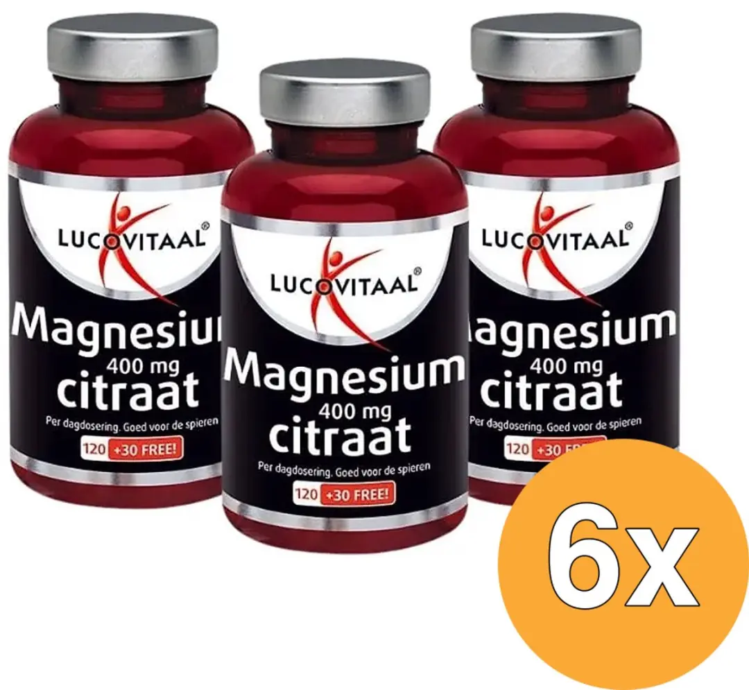 Lucovitaal Magnesium Citraat 400mg