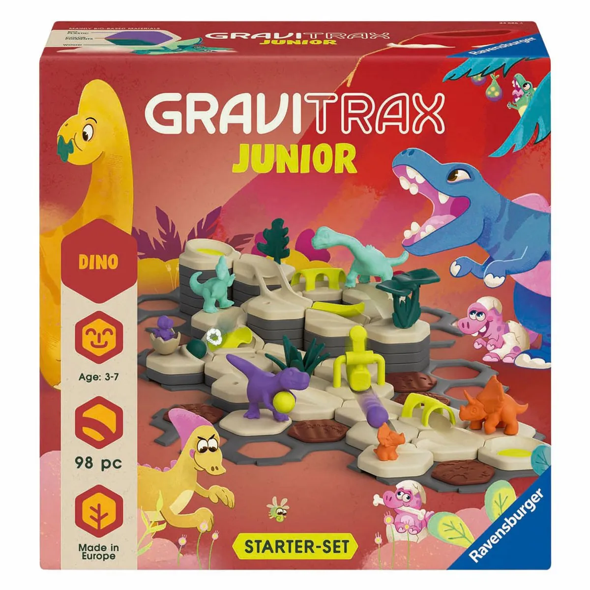 Ravensburger GraviTrax Junior Dino Starter-Set - 2 Baandelen