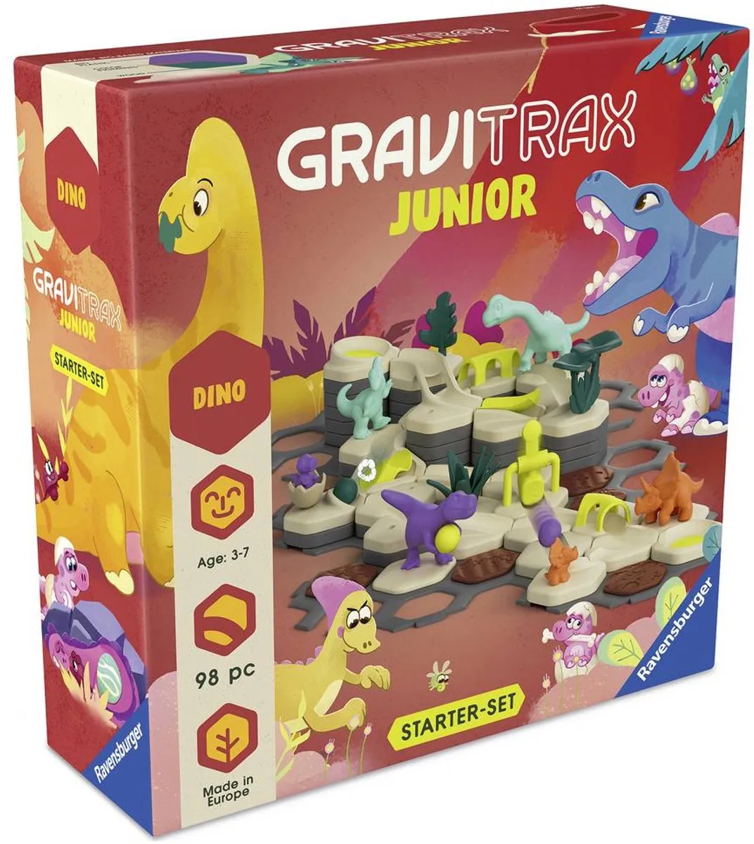 Ravensburger GraviTrax Junior Dino Starter-Set - 2 Baandelen