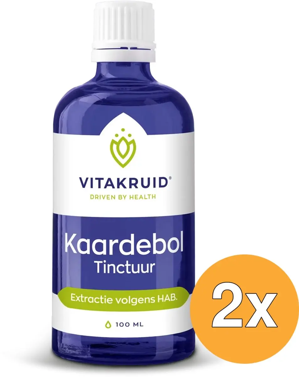 Vitakruid Kaardebol Wortel Tinctuur 100ml