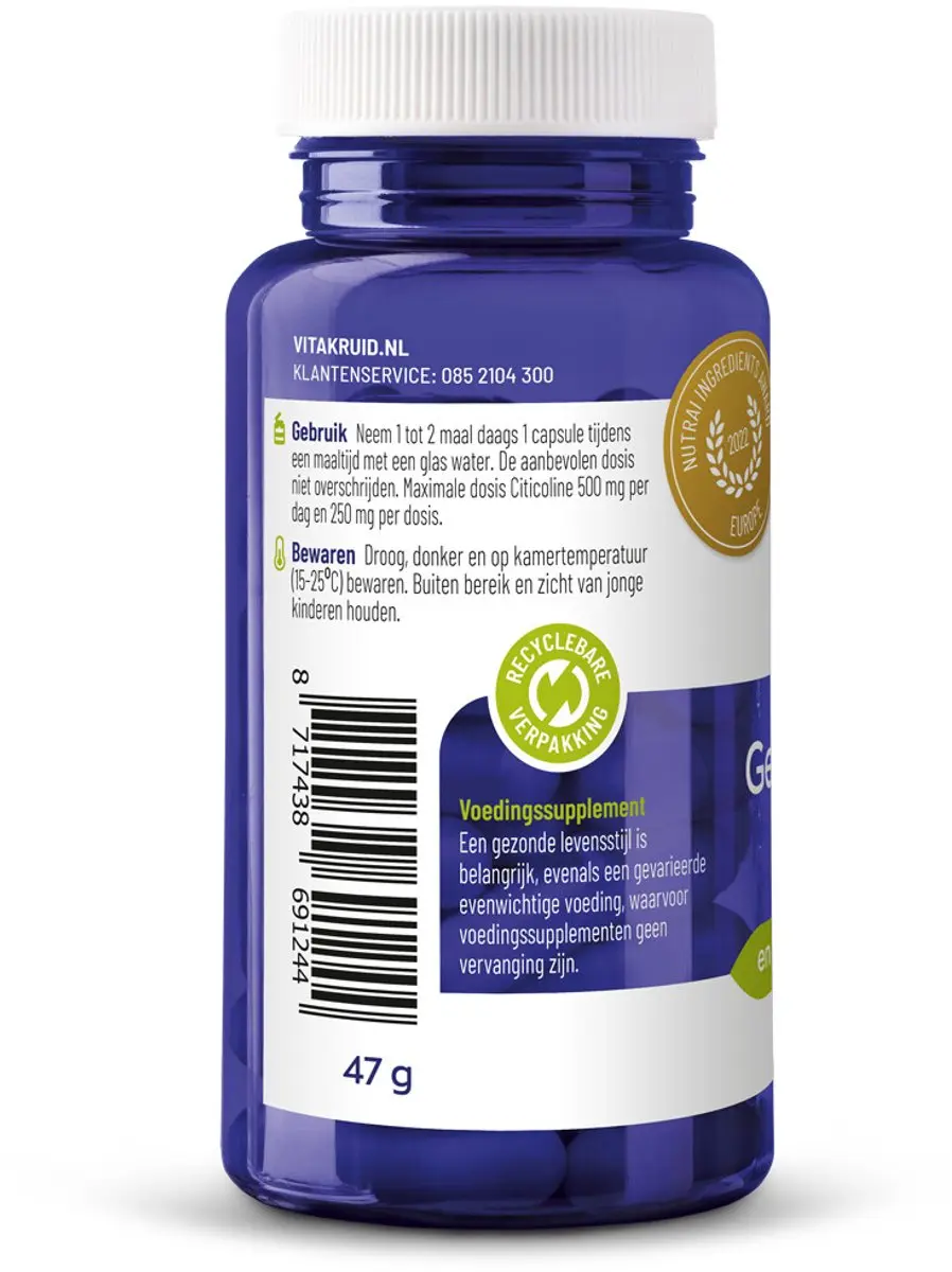 Vitakruid Geheugenformule 60 Vegicaps