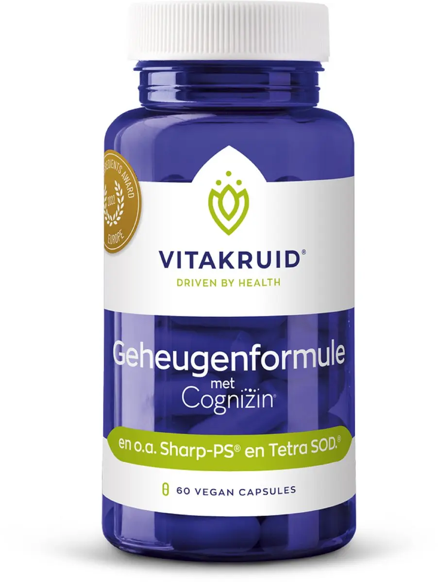 Vitakruid Geheugenformule 60 Vegicaps
