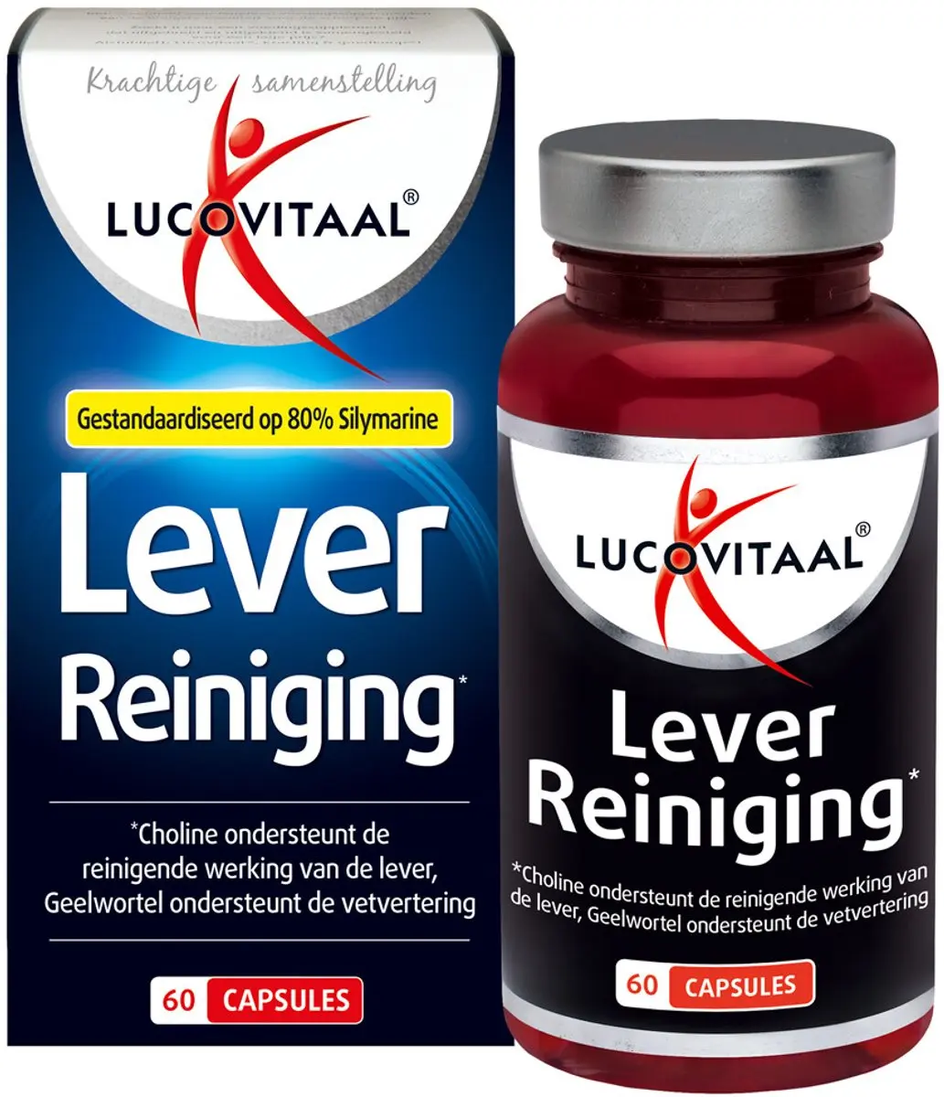 Lucovitaal Lever Reiniging 180 Capsules - 3x60 Stuks