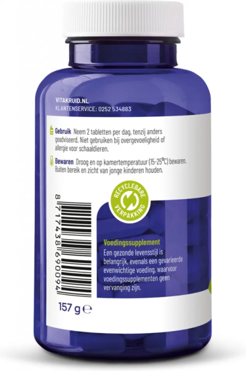 Vitakruid Glucosamine 1200 120 tabletten