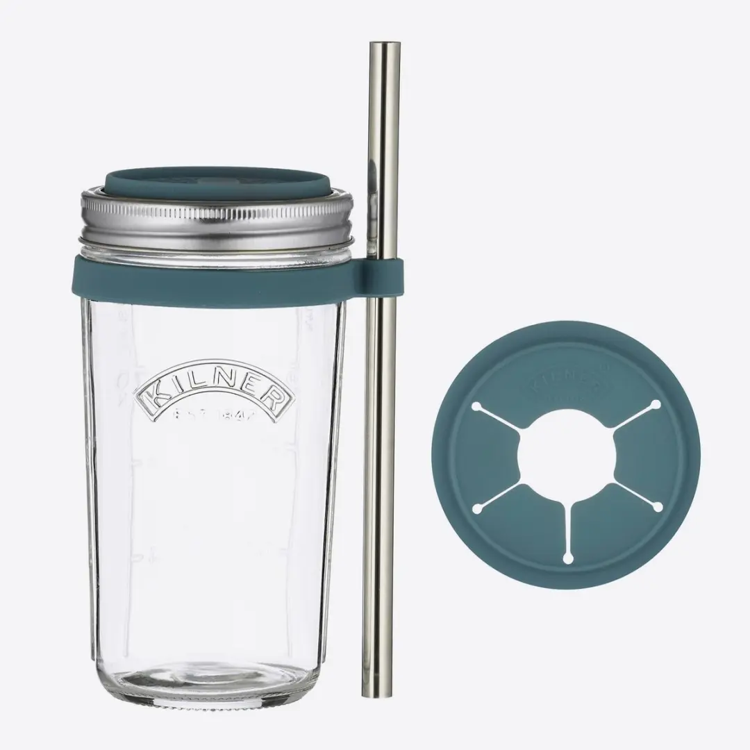 Kilner Smoothiebeker 0,5L - Glas - Transparant