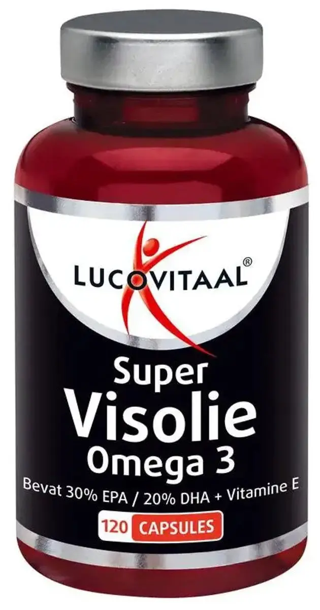 Lucovitaal Visolie Super Omega 3 120 Capsules - afbeelding 6 van 6