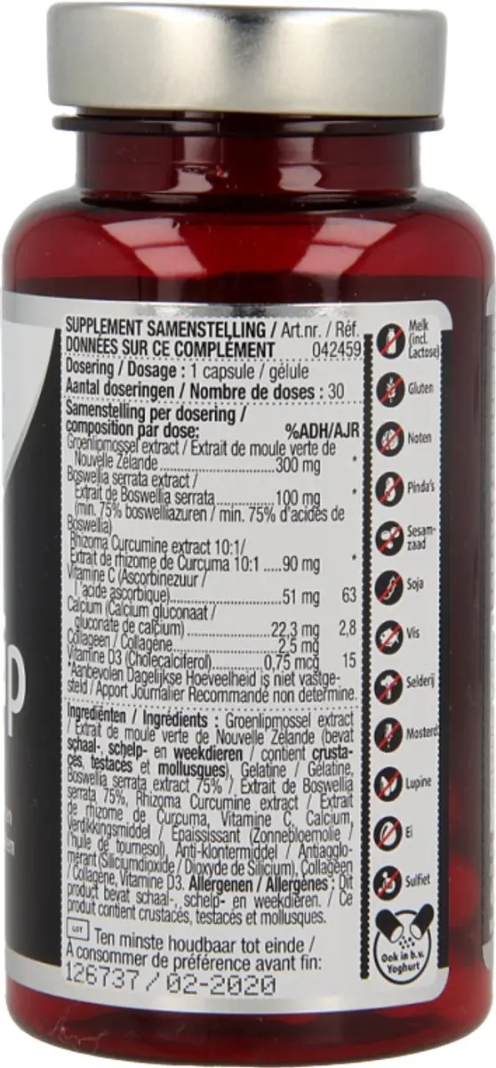 Lucovitaal Groenlipmossel Complex - 30 Capsules