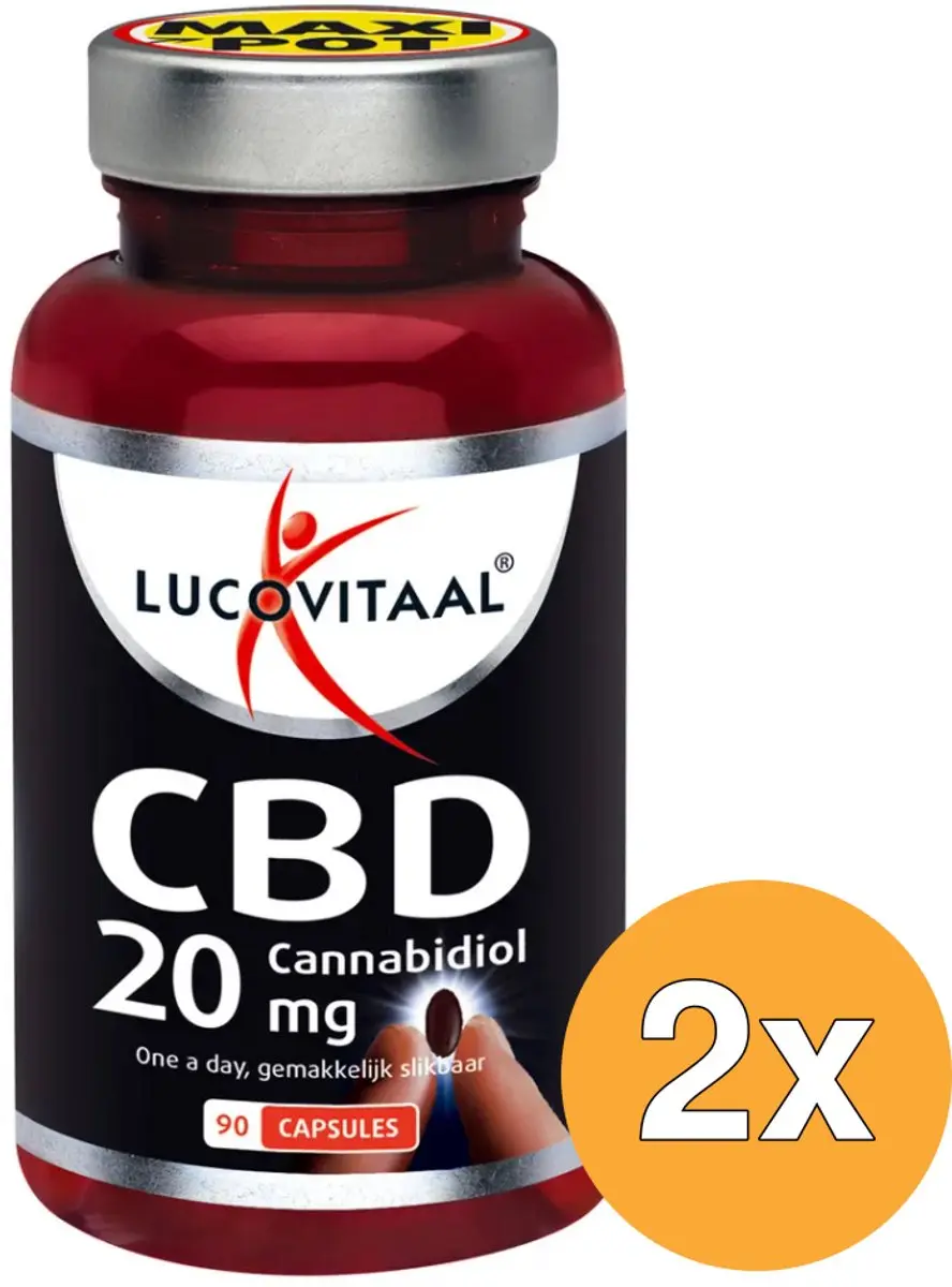 Lucovitaal CBD 20mg Capsules