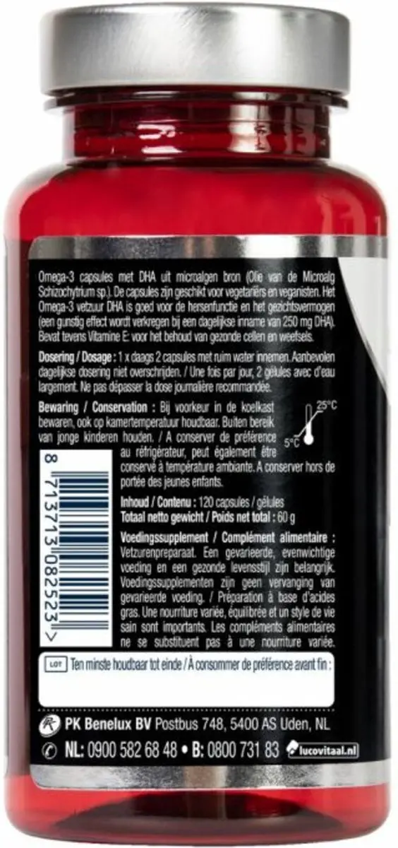 Lucovitaal Omega 3 Vetzuren 120 Capsules