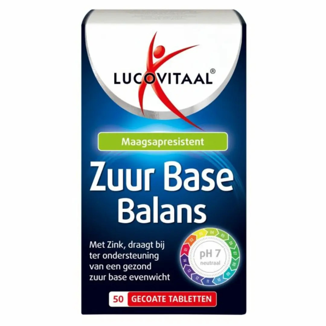 Lucovitaal Zuur Base Tabletten - 150g (3x50)