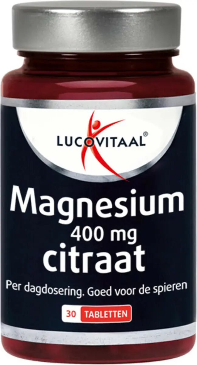 Lucovitaal Magnesium Citraat 400mg - 60 tabletten