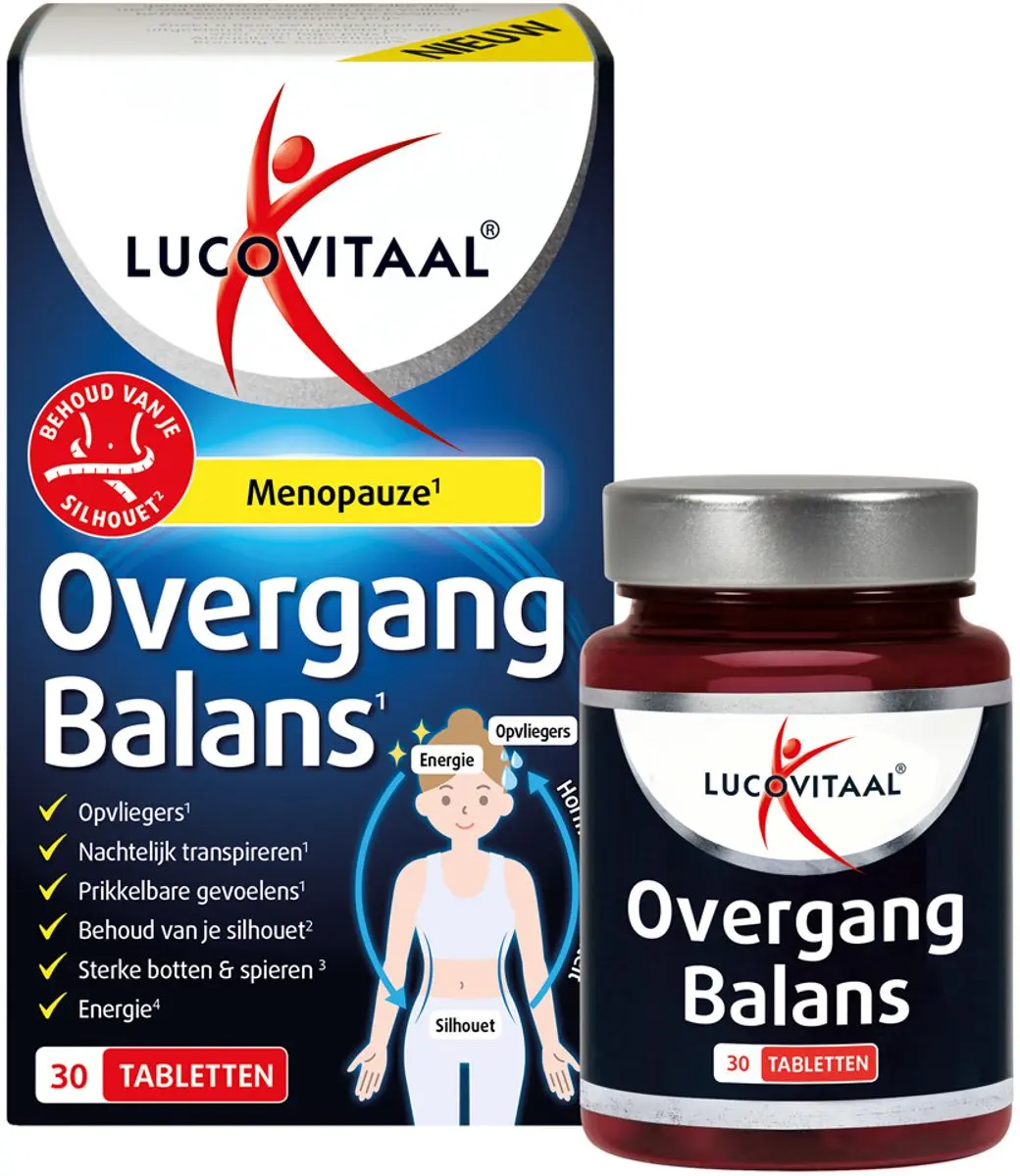 Lucovitaal Overgang Balans - 60 Tabletten