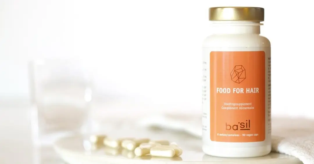 Basil Food for Hair 90 Capsules