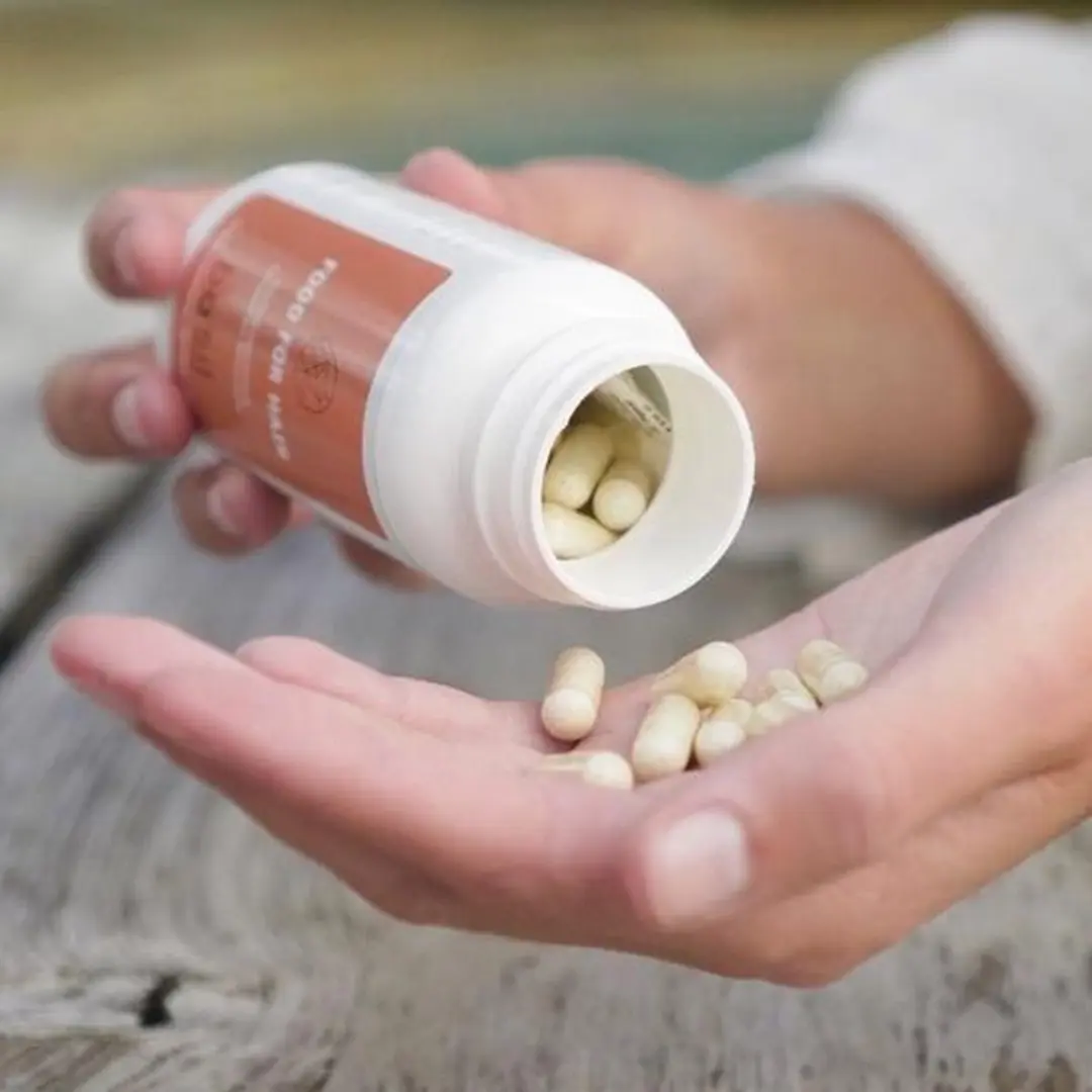 Basil Food for Hair 90 Capsules