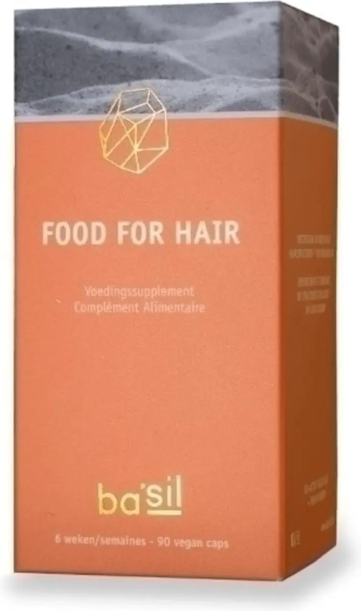 Basil Food for Hair 90 Capsules