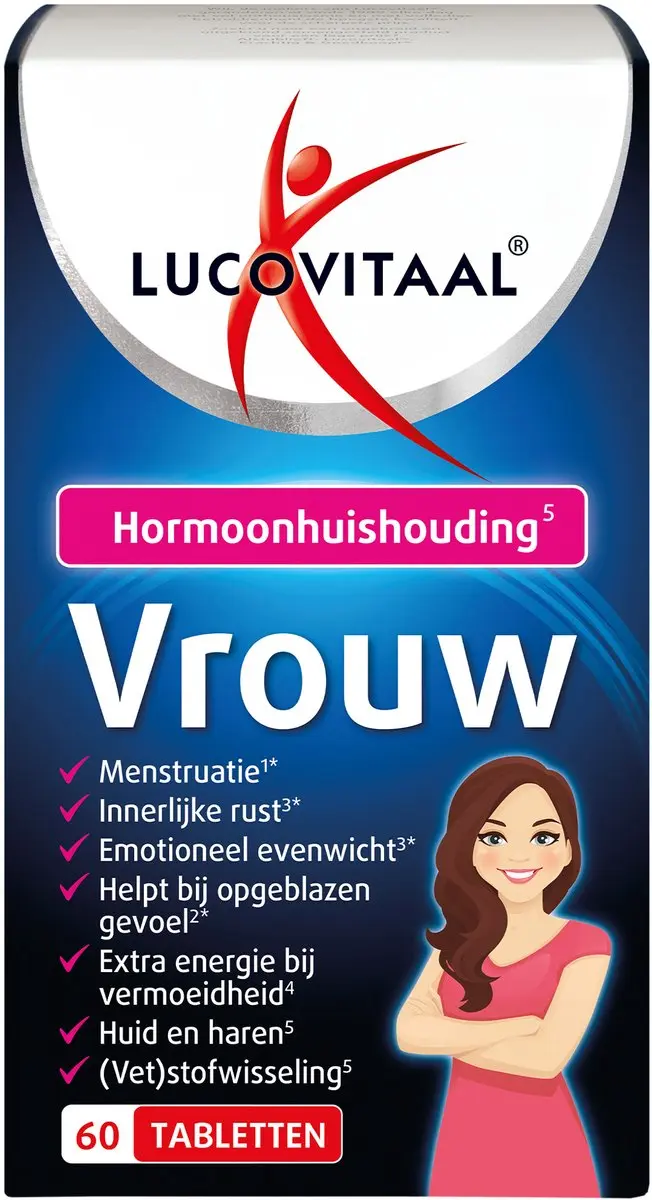 Lucovitaal Vrouw Hormoonsupport 60 tabletten