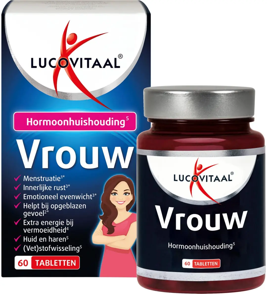 Lucovitaal Vrouw Hormoonsupport 60 tabletten