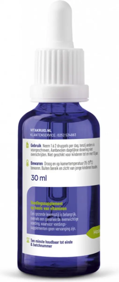 Vitakruid Vitamine D3 & K2 30ml