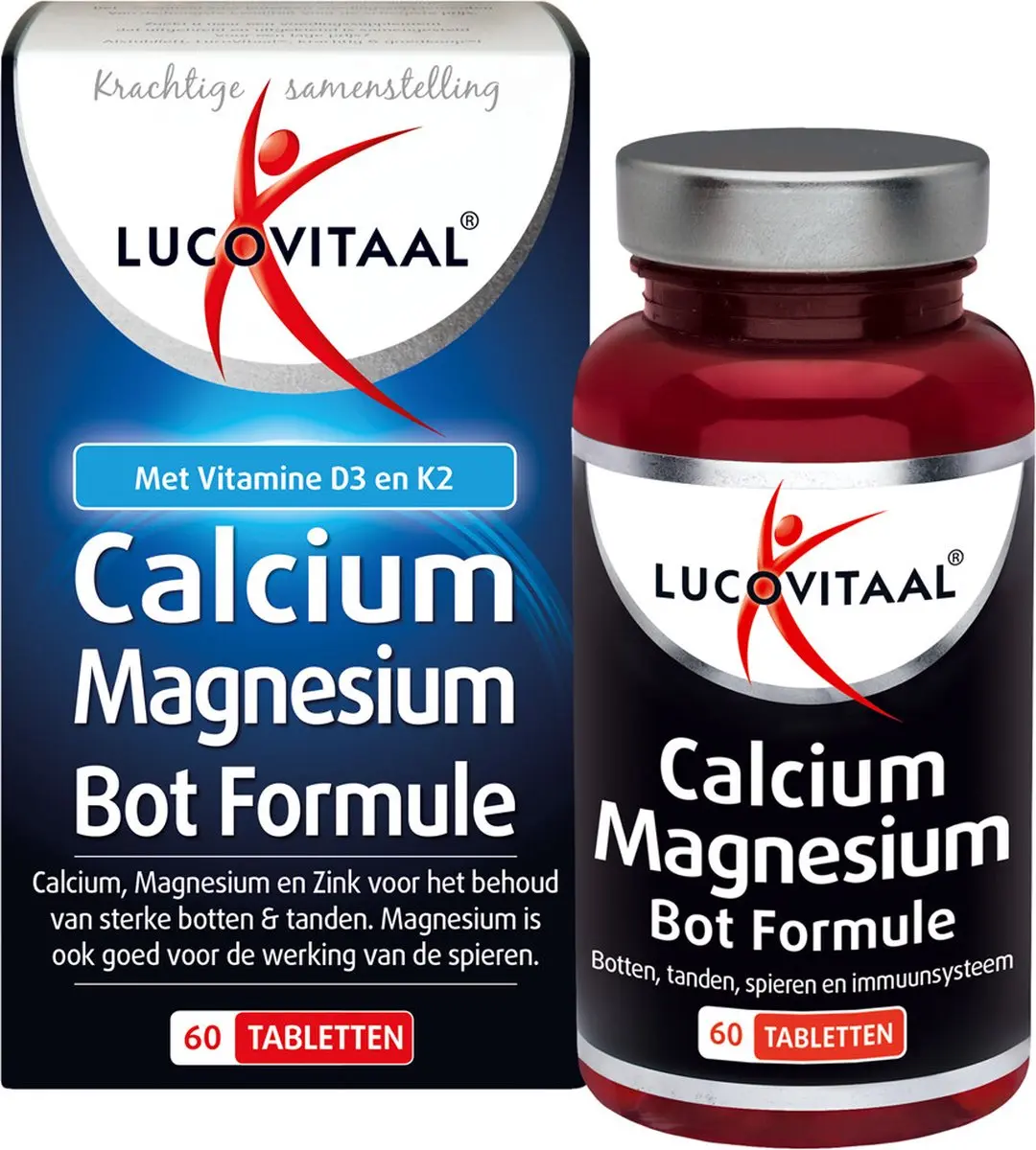 Lucovitaal Calcium Magnesium Botten 120 tabletten