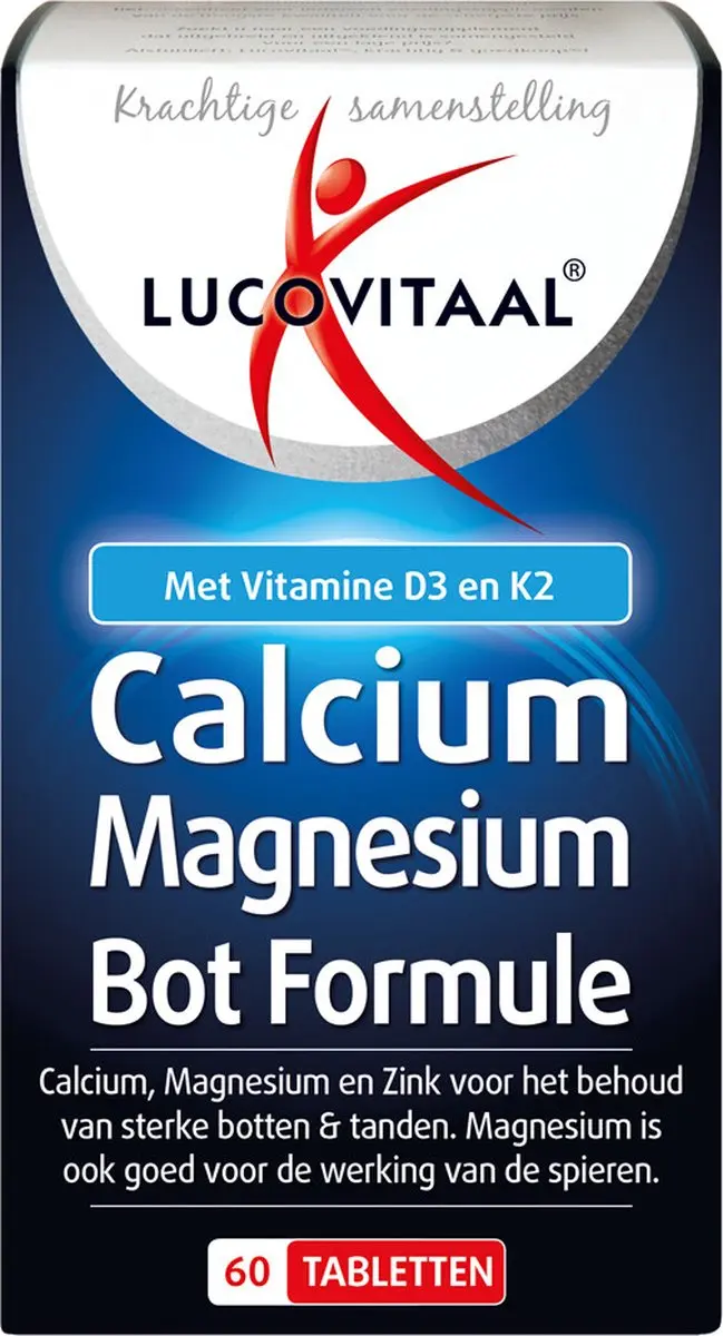 Lucovitaal Calcium Magnesium Botten 120 tabletten