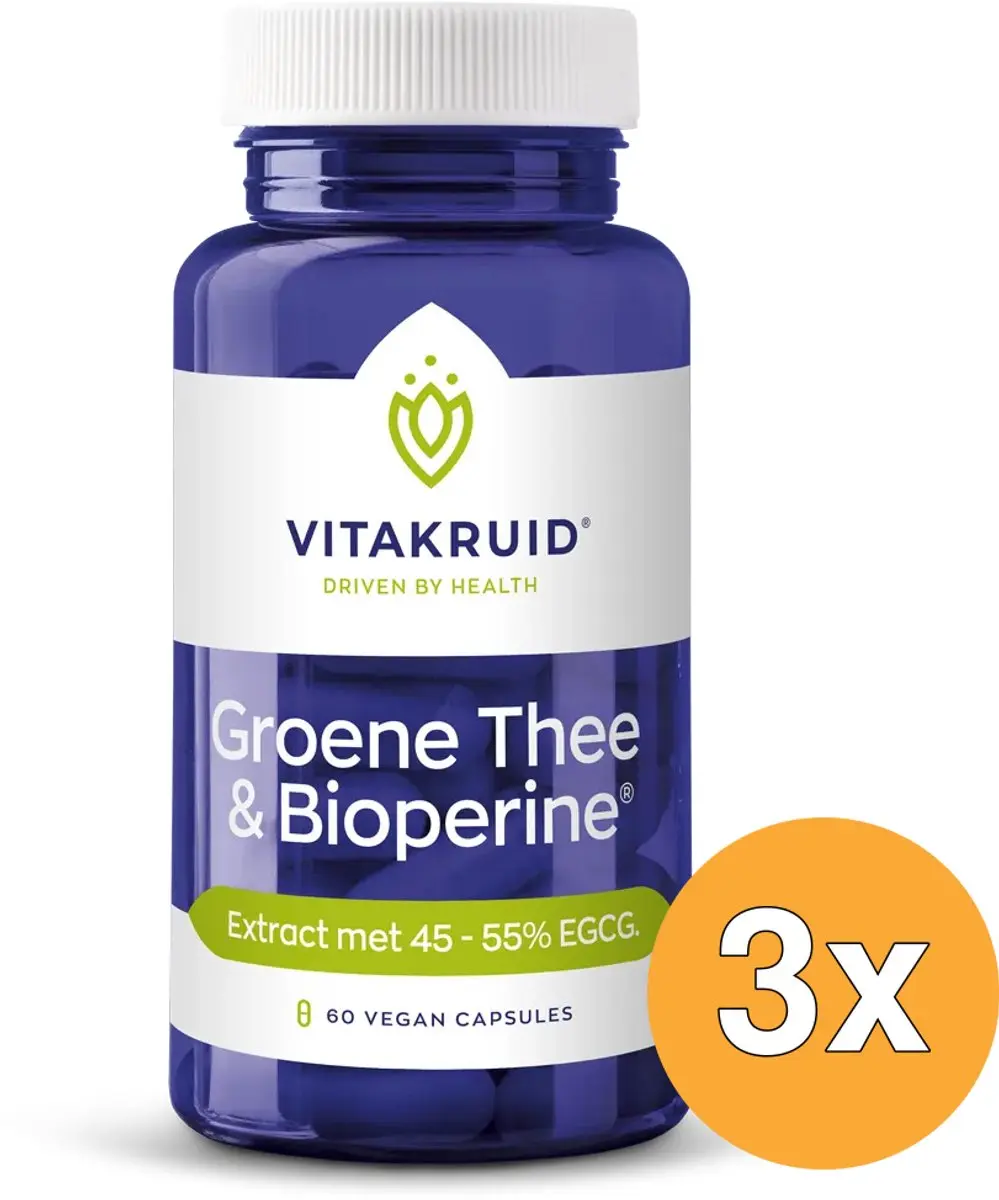 Vitakruid Groene Thee 60 Capsules