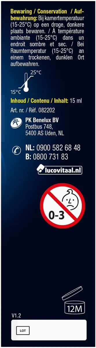 Lucovitaal Waterwratjes Aanstippen 15ml