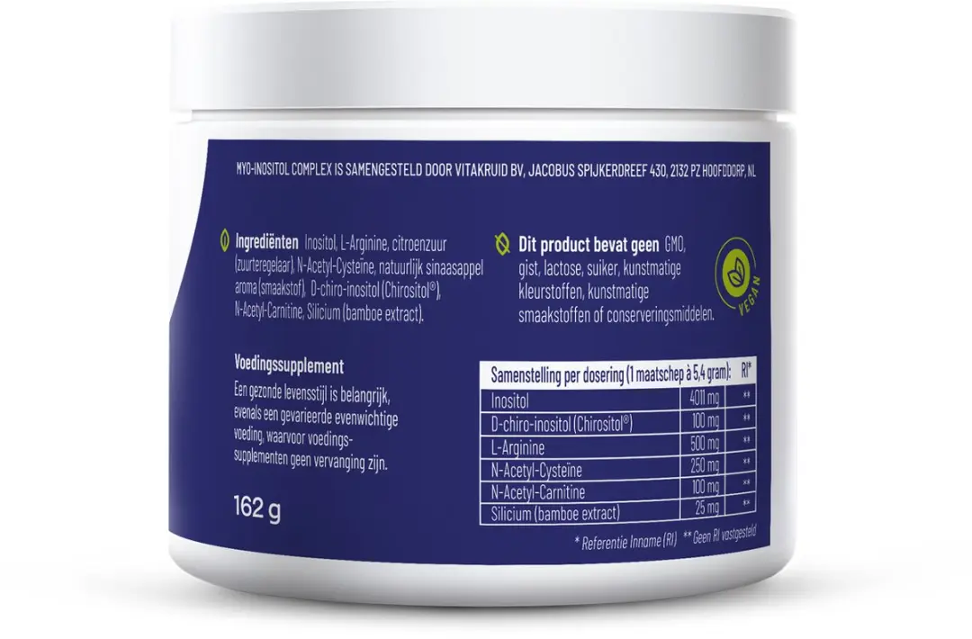 Vitakruid Myo-inositol Complex 162g