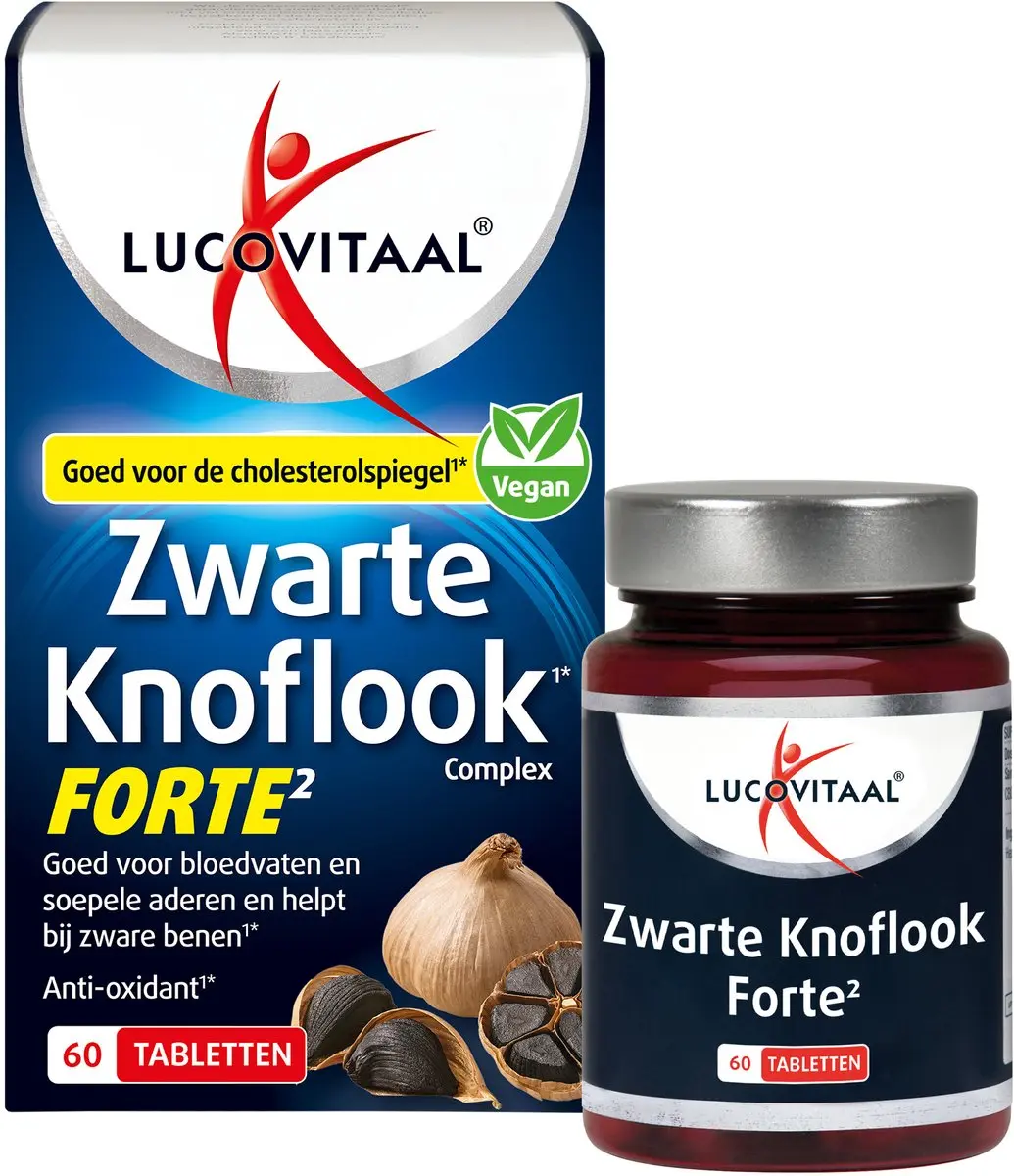 Lucovitaal Zwarte Knoflook Forte 60 tabletten