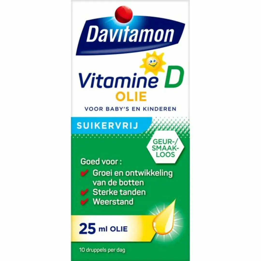 Davitamon Vitamine D Olie 2x25ml