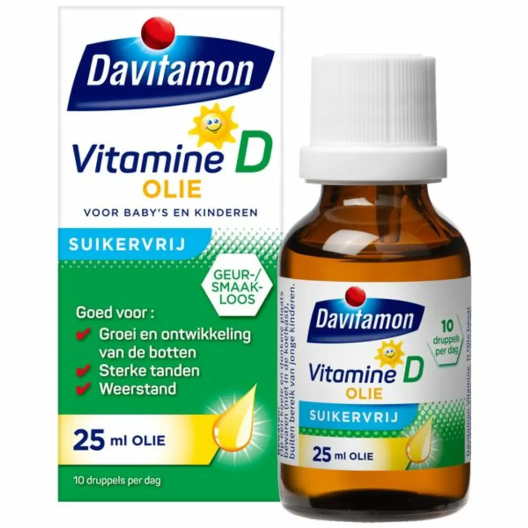 Davitamon Vitamine D Olie 2x25ml