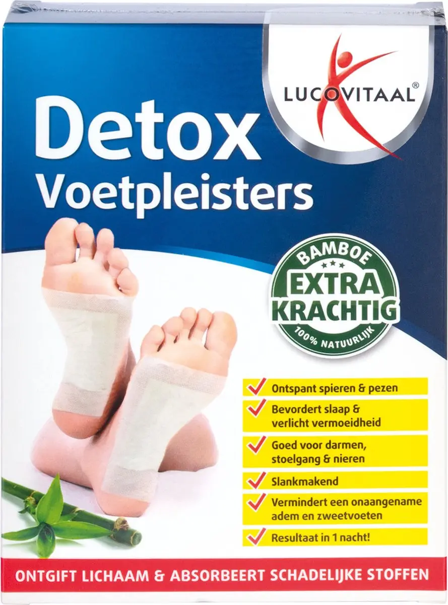 Lucovitaal Detox Voetpleisters