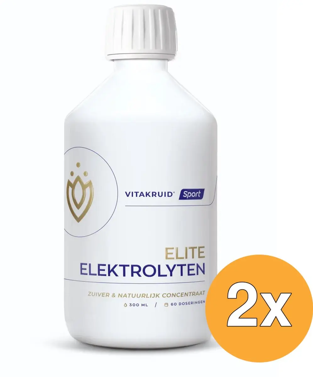 Vitakruid Sport Elite Elektrolyten 2x300ml